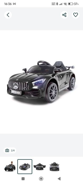 Carro infantil elétrico mercedes