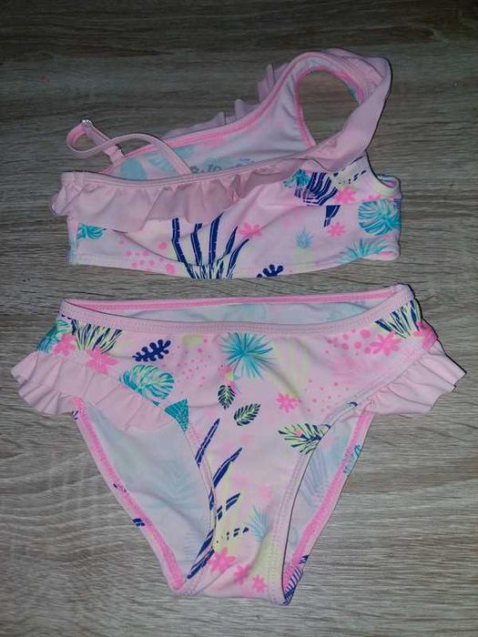Różowy dwuczęściowy kostium kąpielowy 5.10.15
