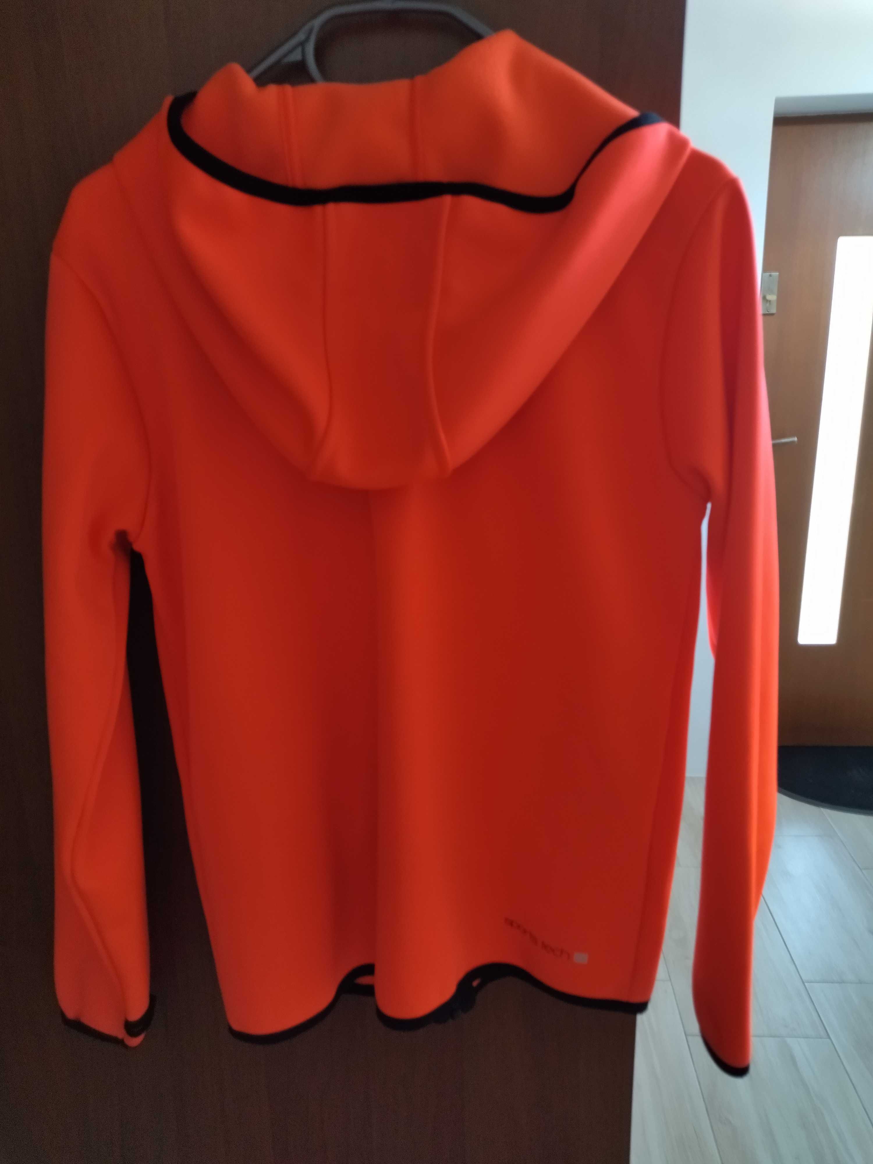 Bluza/kurtka Softshell pomarańczowa cool club rozmiar 158