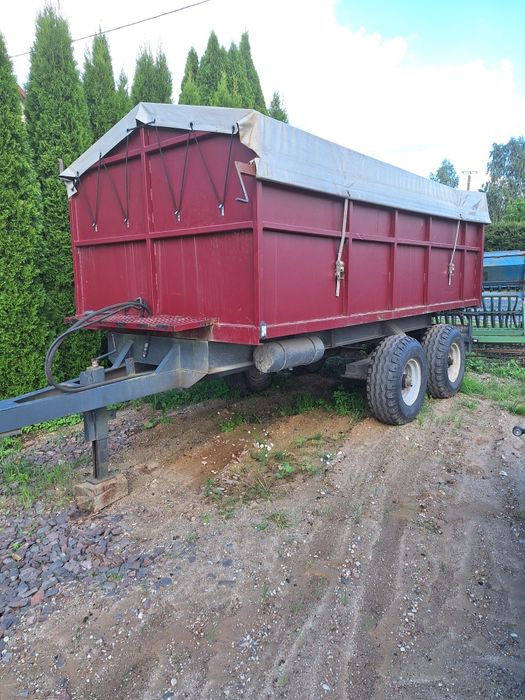 Przyczepa rolnicza tandem