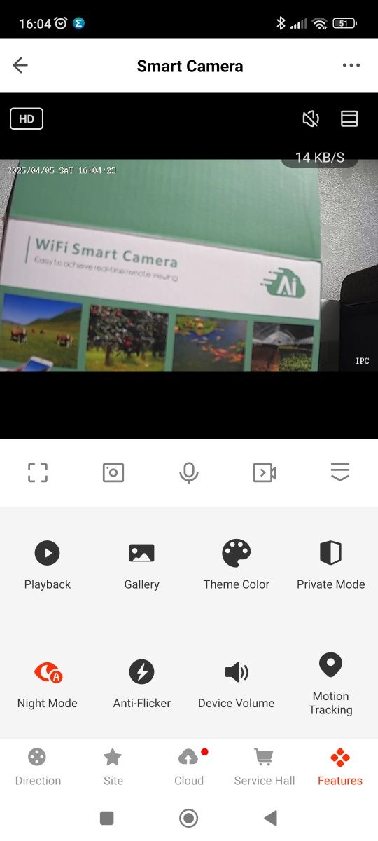 Wifi smart camera tuya камера спостереження