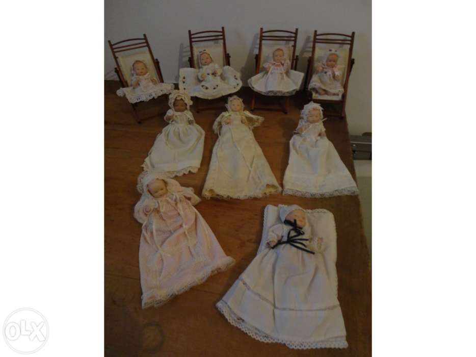 Colecção bebés de porcelana