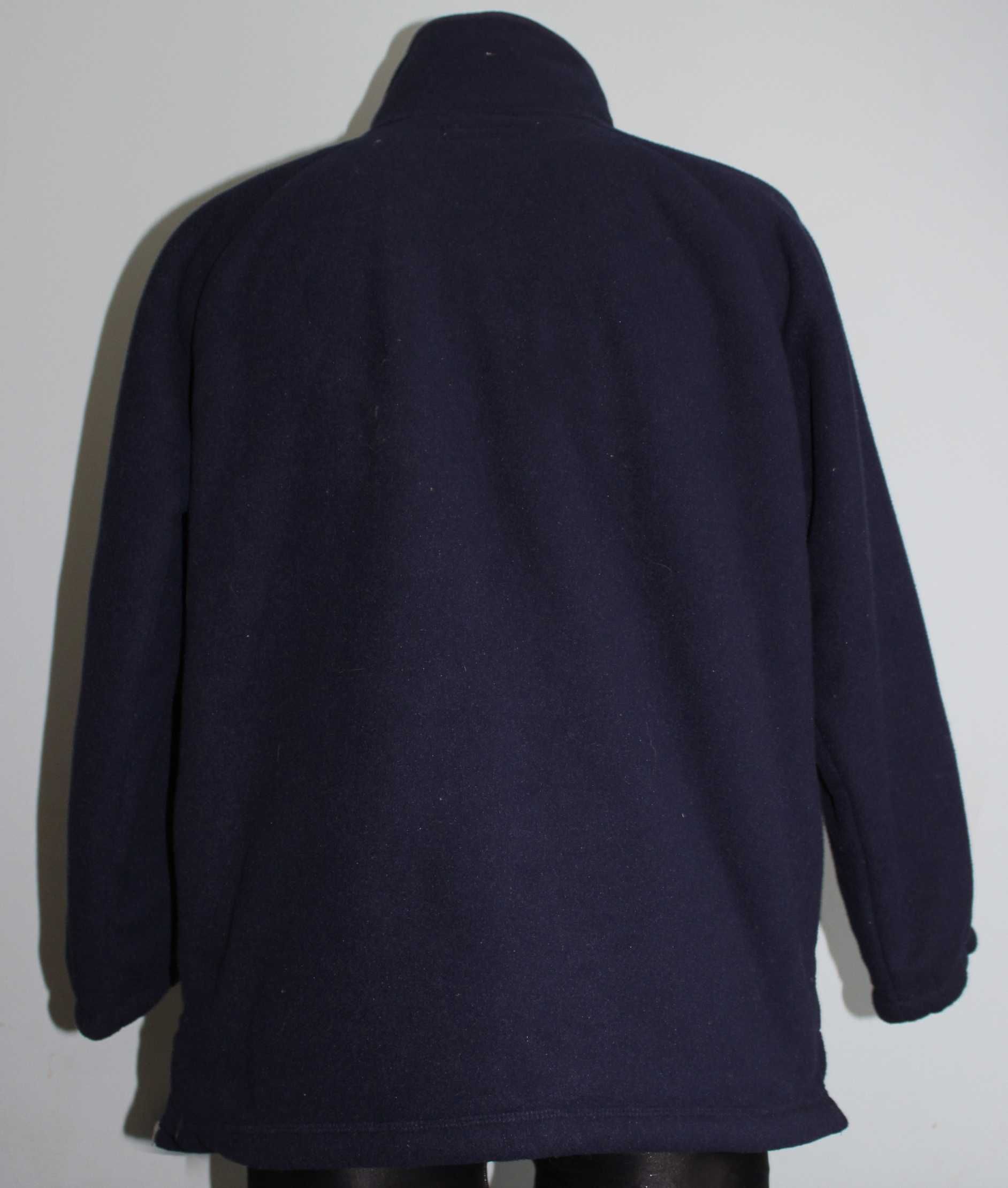 Puffa gruba męska bluza polarowa polar kurtka r.M