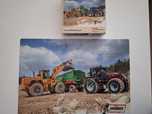 Puzzle profi 120 elementów format A3 koparka ładowarka traktow