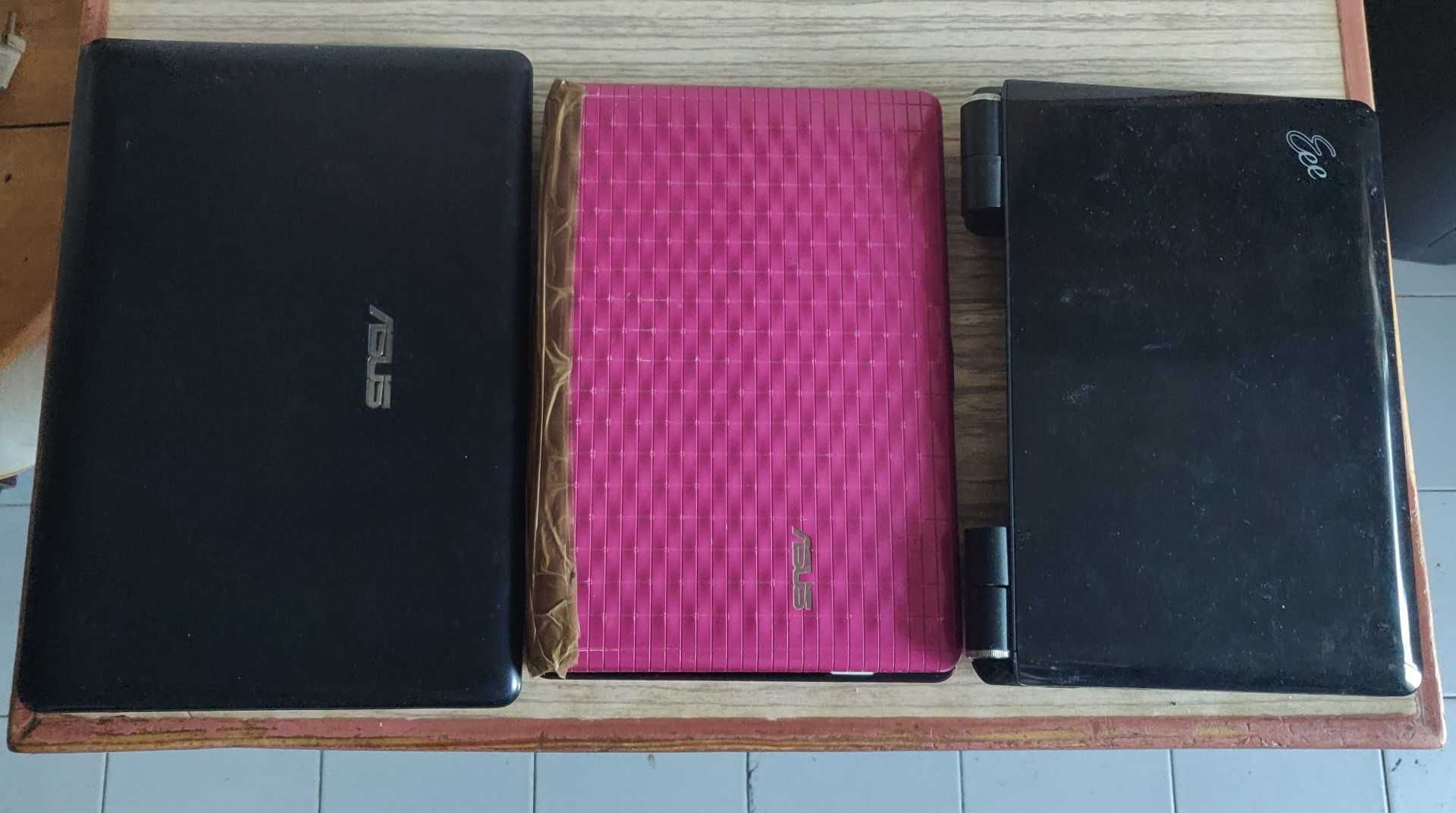 Portáteis Asus Eee 12" ; 10" ; 9" (conjunto)