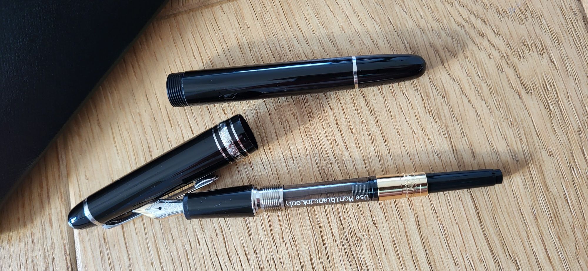 Pióro wieczne MONTBLANC Meisterstuck Classique Platinum - Nieużywane!