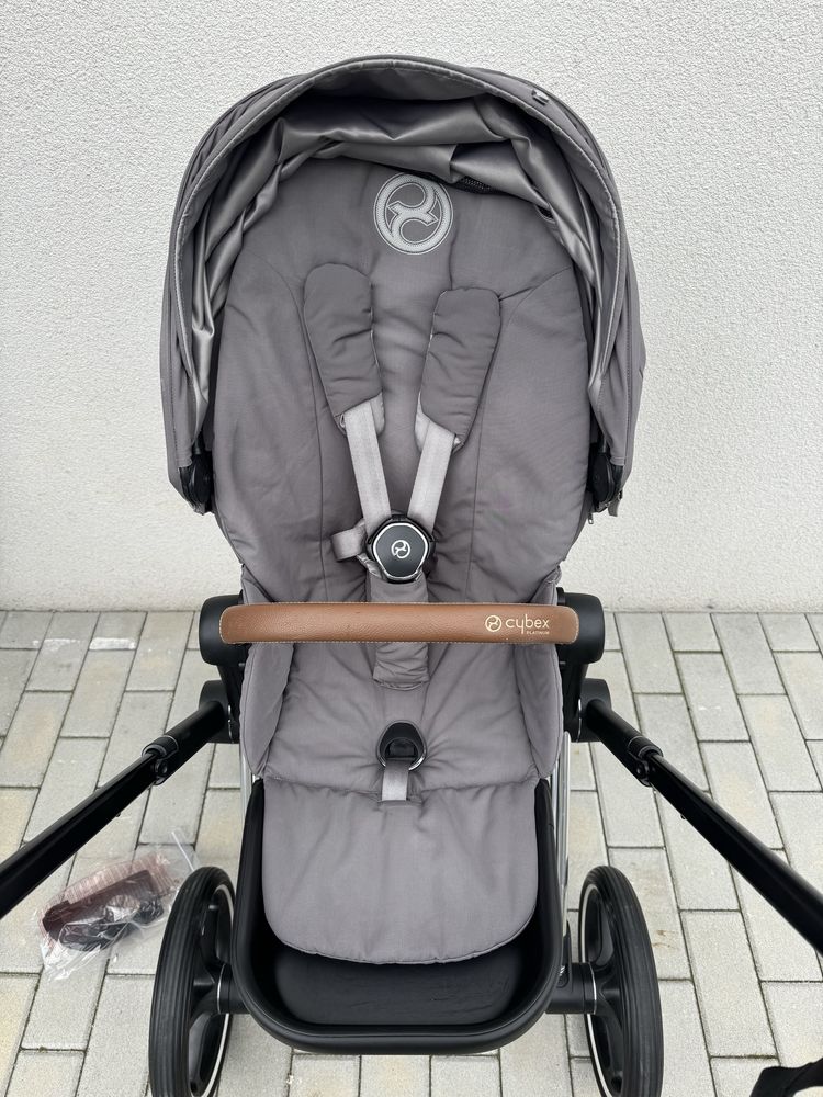 Spacerówka Cybex Priam 4.0 Soho Grey / Chrome Brown