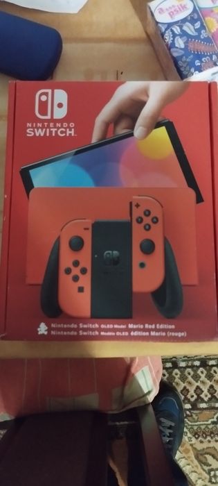 Nintendo switch oled wersja super mario