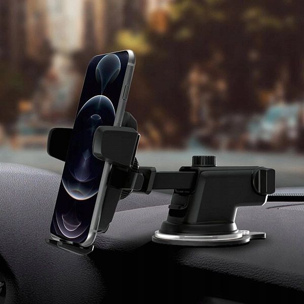 Uchwyt Samochodowy Dash & Windshield Czarny