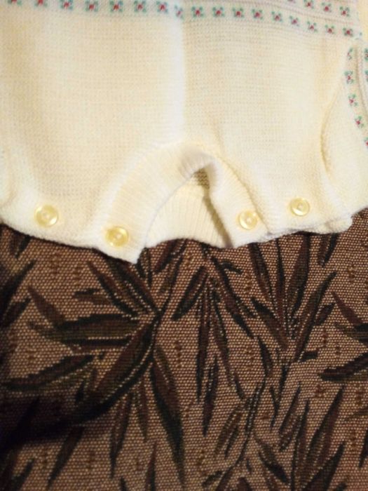 Комбинезон вязаный размер 76