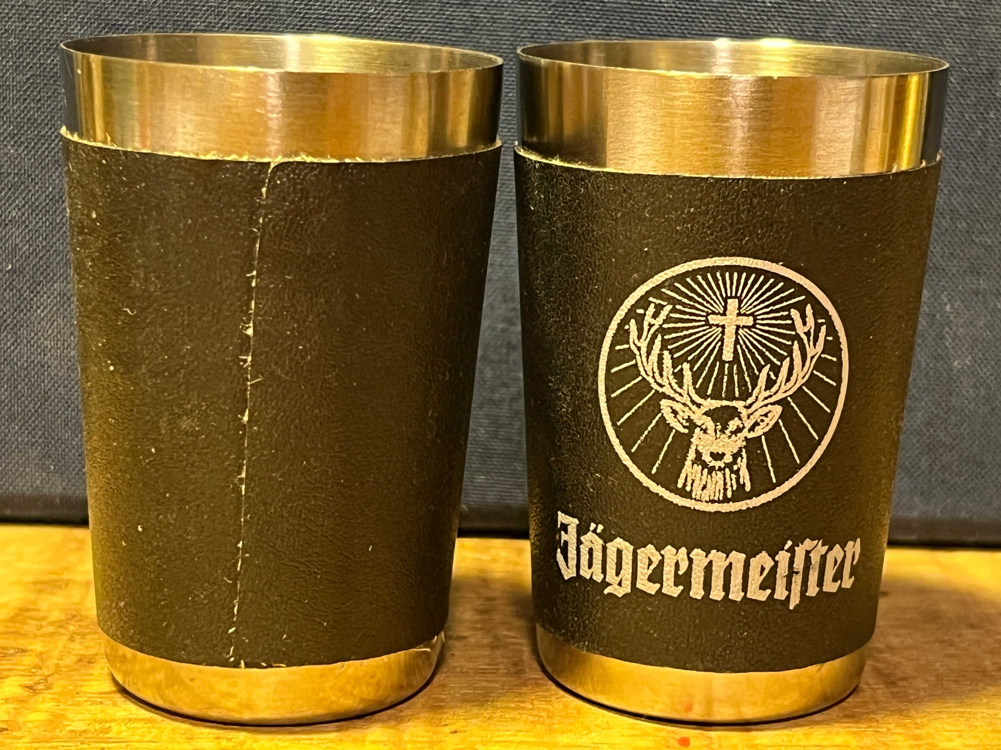 Стопка Чарка Егерьмайстер Jägermeister 2 шт. в 1 лоте Раритет Рюмка