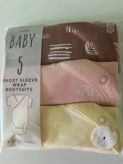 George новые бодики 3-6м