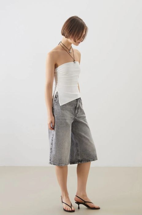 Шорти Jorts. Страдивариус/Stradivarius. Довгі Бєгги/Baggy.