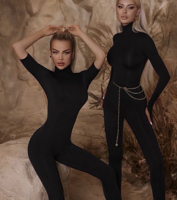 Комбинезон с открытой спинкой LIOR