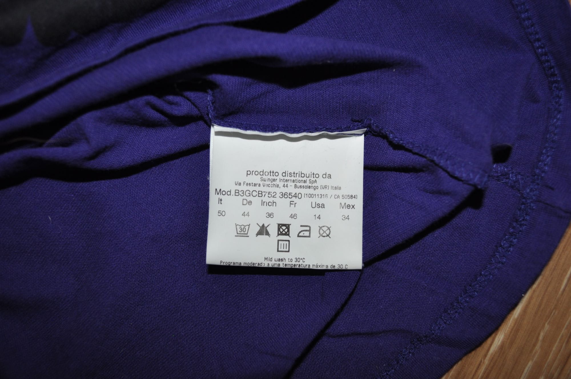 Фиолетовая футболка Versace Jeans ориг
