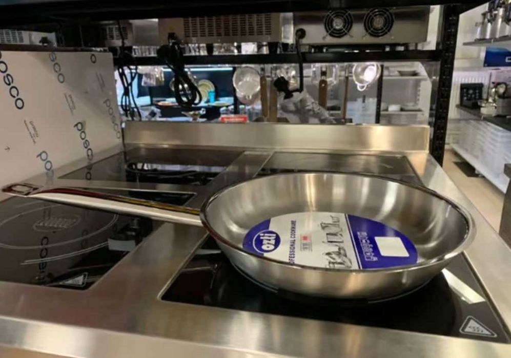 Сковорода професійна ozti 18/10, 32 см