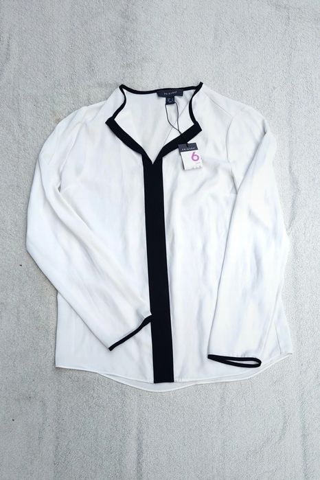 Biała elemegancka galowa koszula - nowa