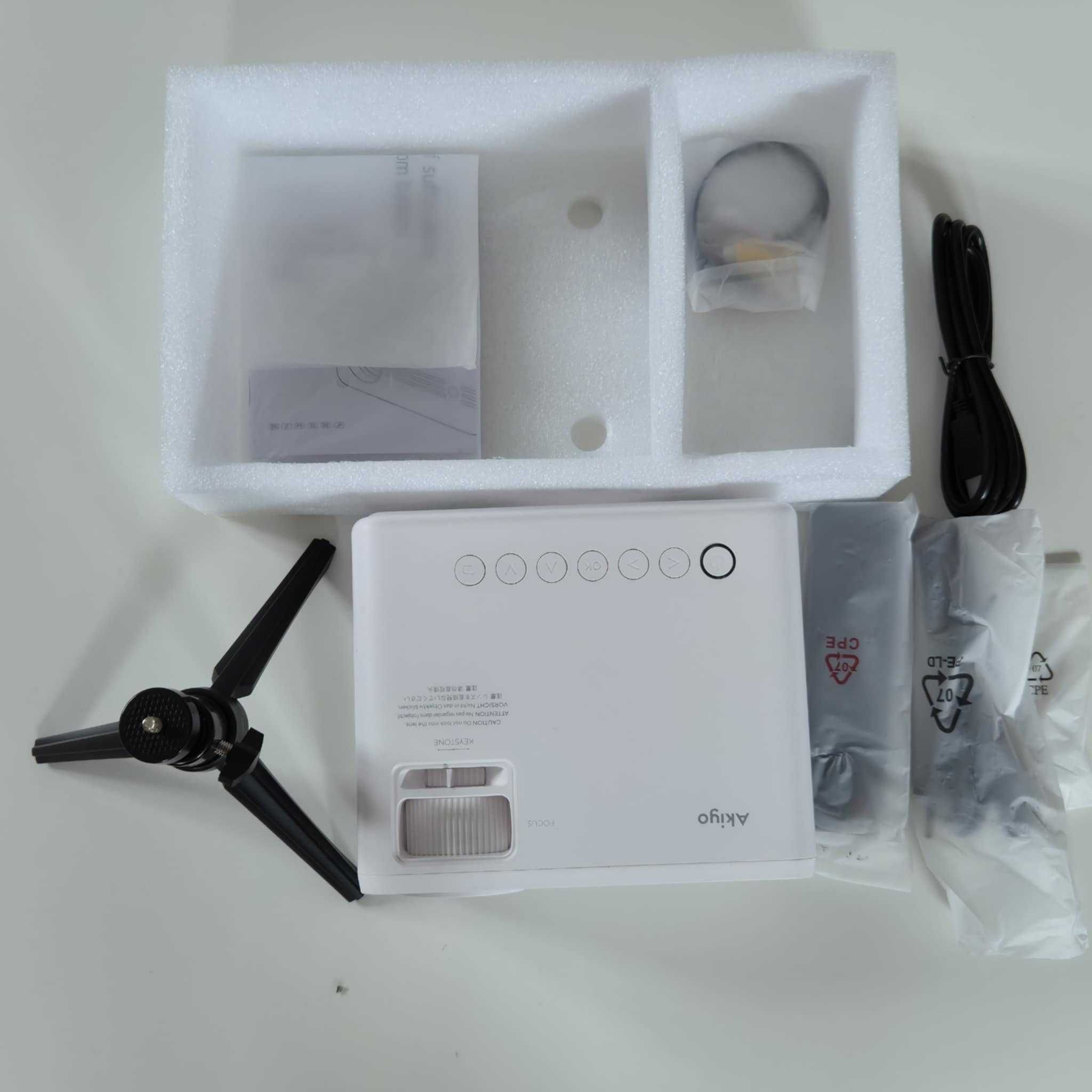 Akiyo O7 4K Bluetooth 1080P 5G WiFi iOS/Android/HDMI/PC/TV Stick/USB