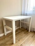 Biurko białe IKEA regulowane