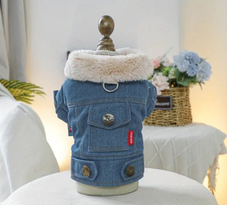 Куртка джинсова для собак