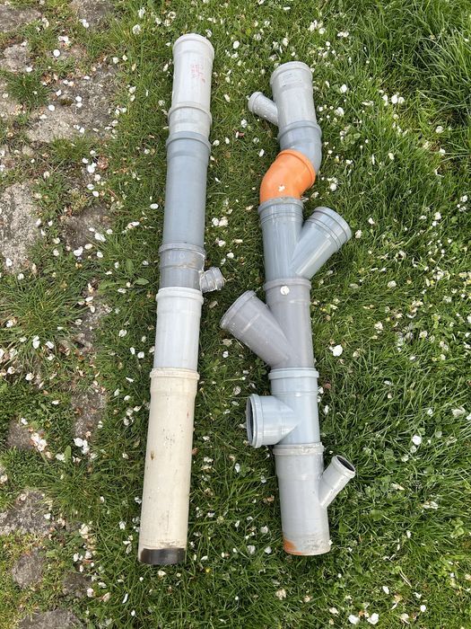 Trójnik kolano kanalizacja DN 110