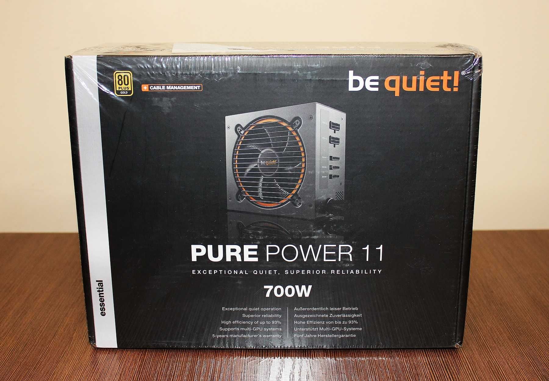 Блок питания be quiet! Pure Power 11 700W (Новый)