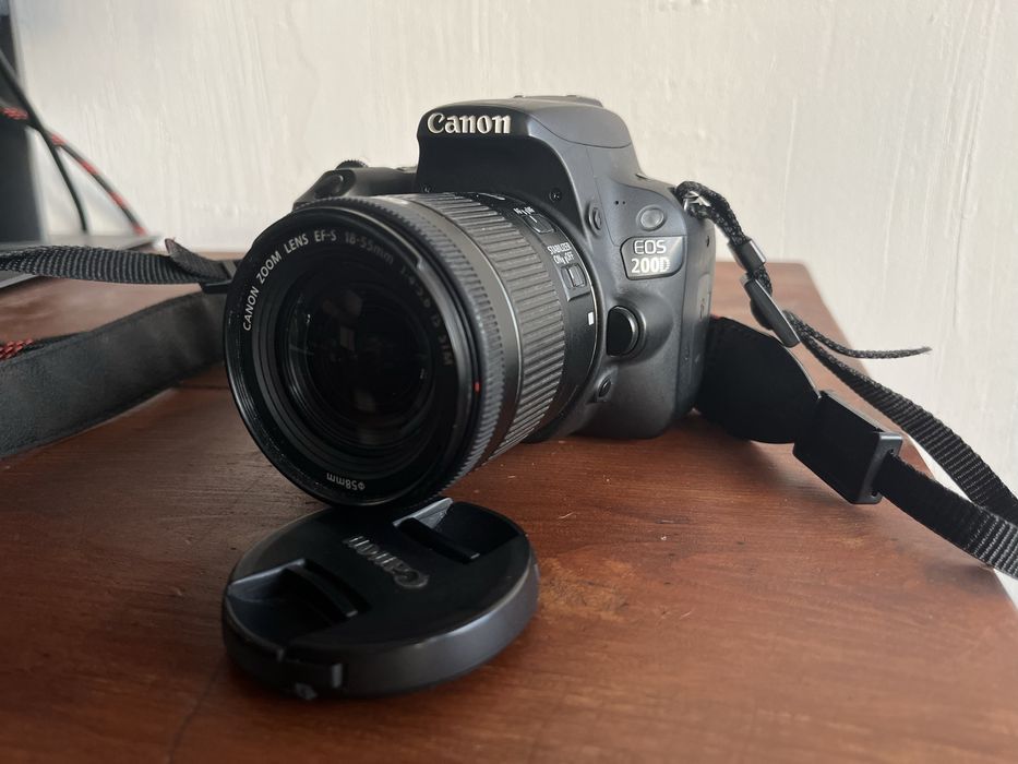 Canon 200d com lebte 18-55