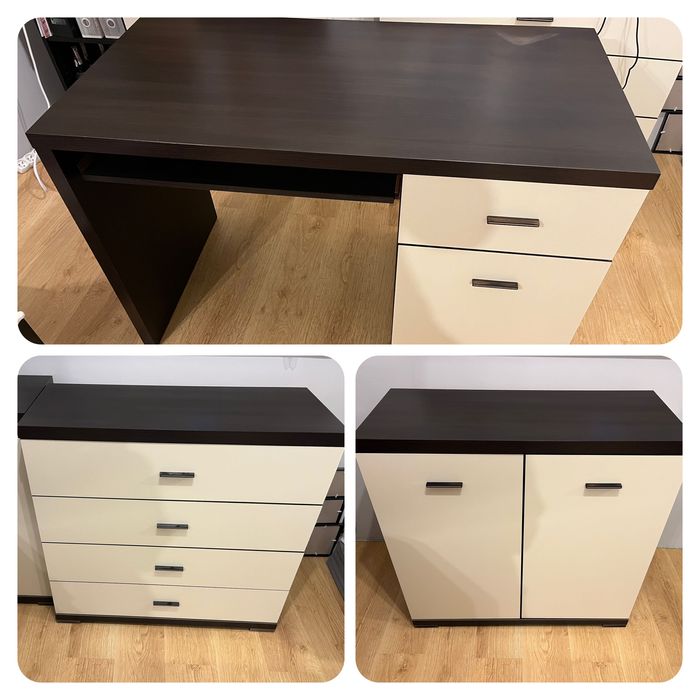 Sprzedam 2 komody i biurko BRW