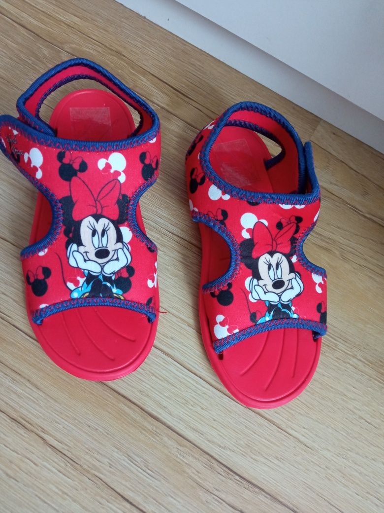 Sandały dziewczęce Myszka Minnie Disney Nowe