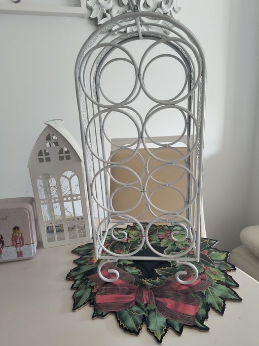 Stojak na wino , nowy wysokość  47 cm