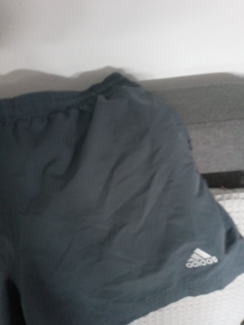 Spodenki meskie szorty popiel ciemna Adidas XL