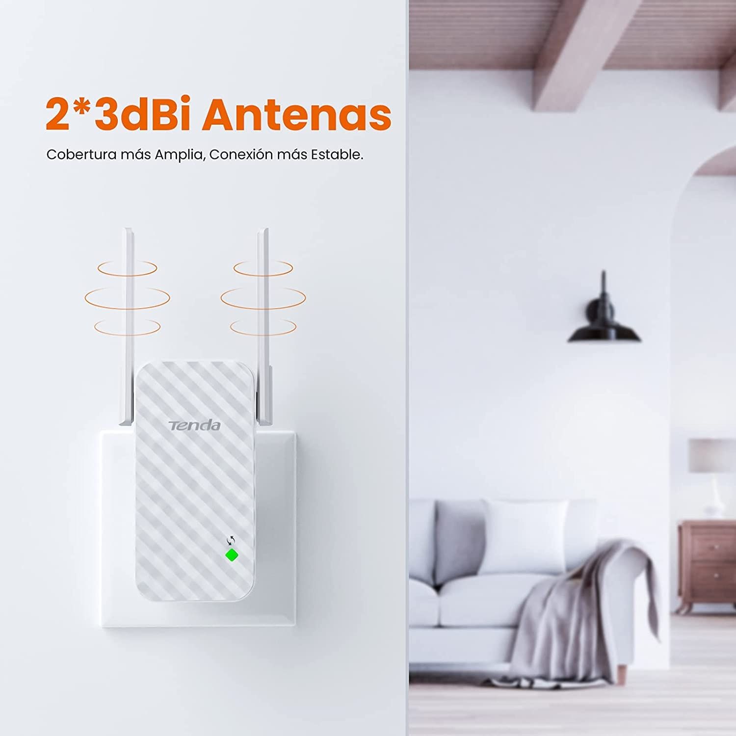 Selado! Repetidor Tenda N300 A9 Repetidor WiFi extensor rede amplifica