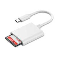 Kable USB C na SD Przejściówka Adapter Czytnik Kart SD