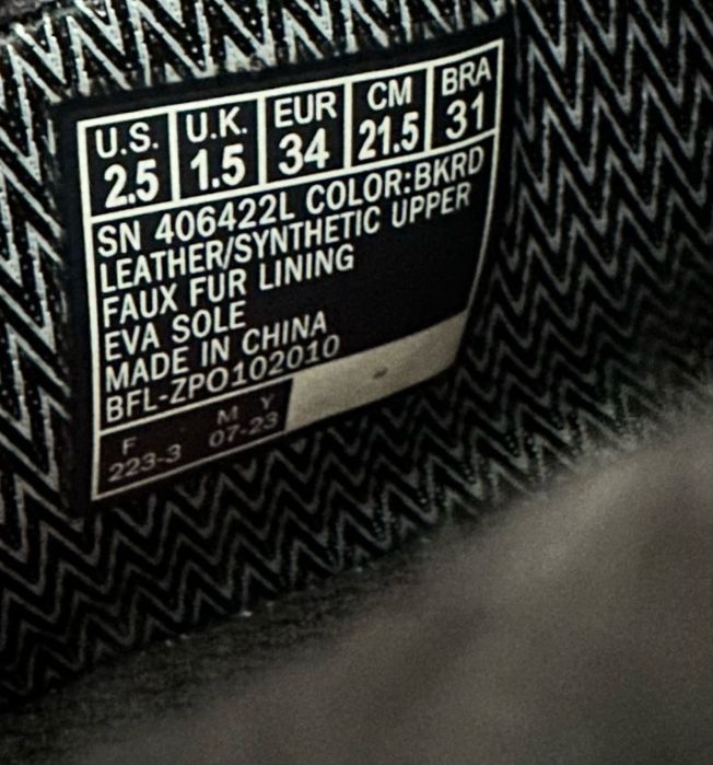 Черевики Skechers, 34p, ботинки