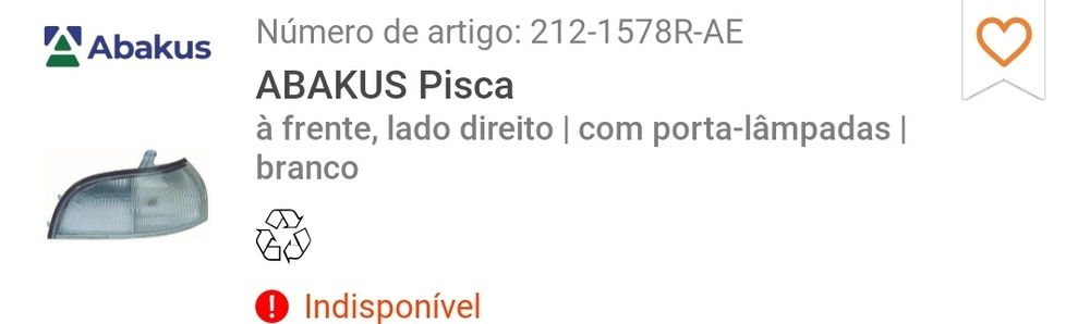 Peças Toyota Corolla