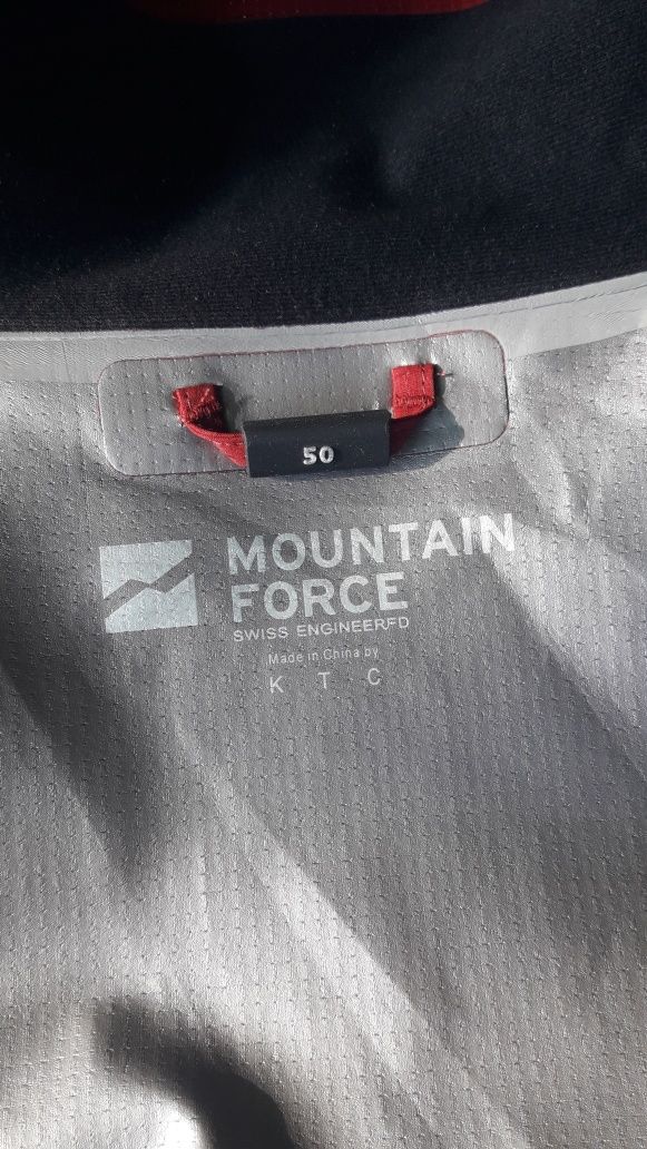 Куртка Мембранна MOUNTAIN FORCE  Swiss Enginired Made in C