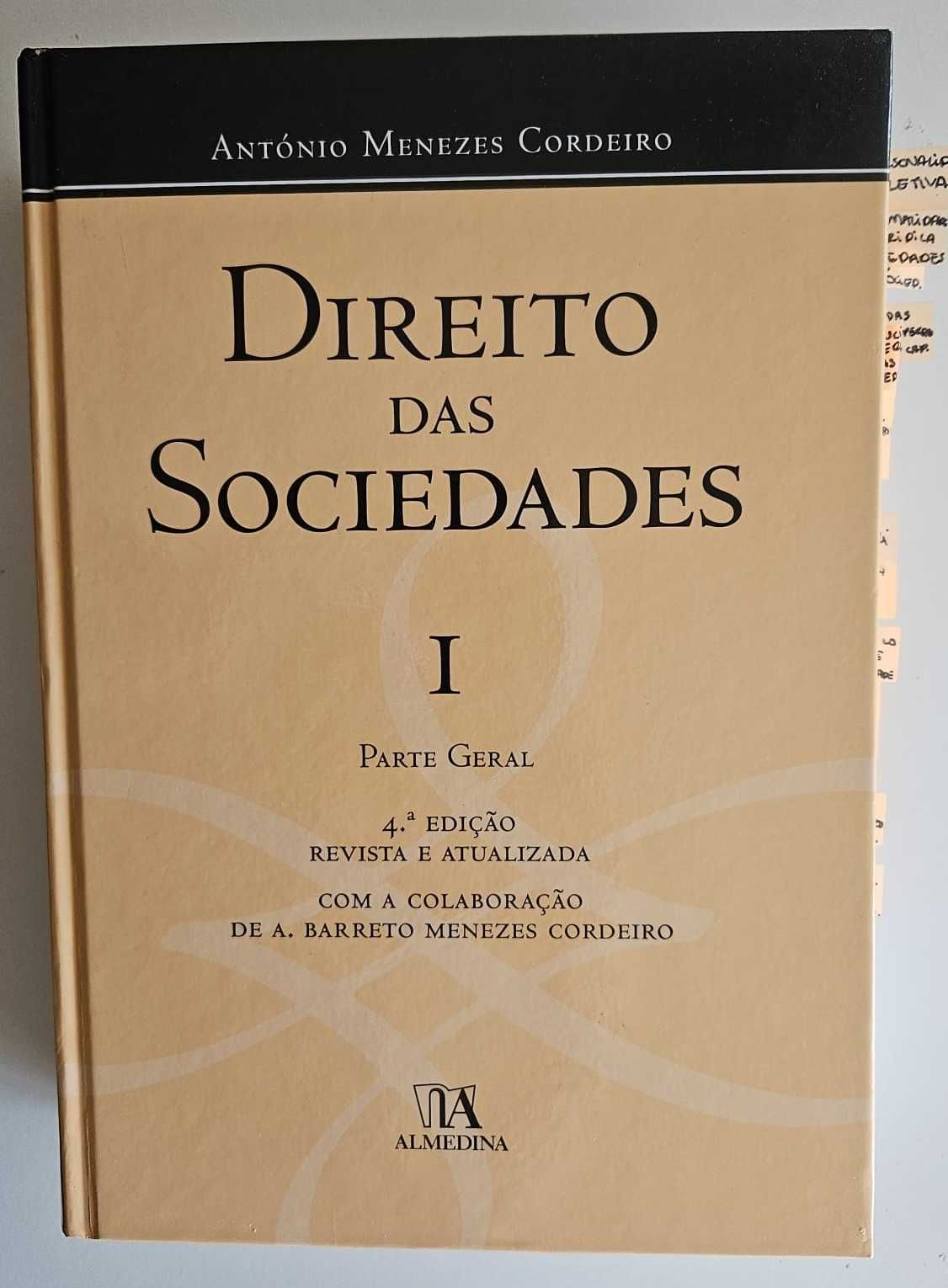 Livros de Direito (Menezes Cordeiro, Figueiredo Dias, Rangel Mesquita)