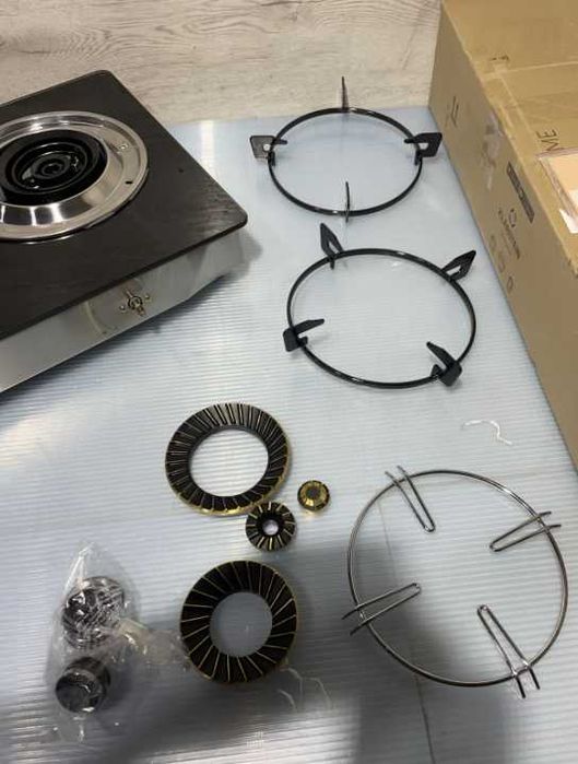 Газова плита настольна кемпінгова на 2 конфорки Klarstein Barzona 2