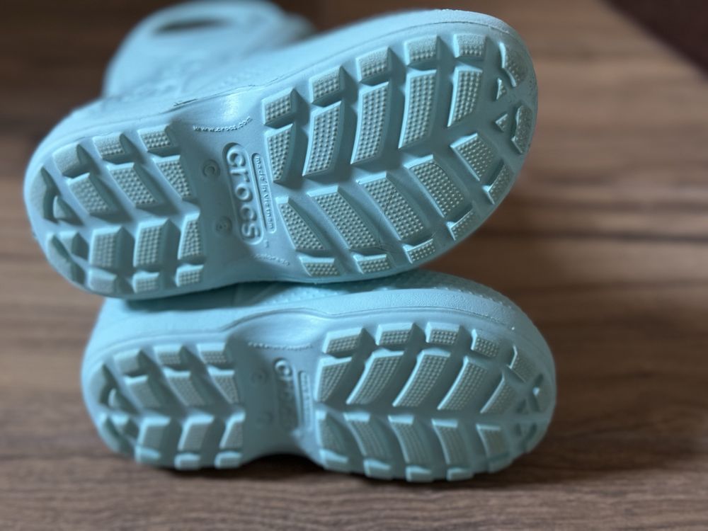 Crocs c8 резинові сапоги чоботи