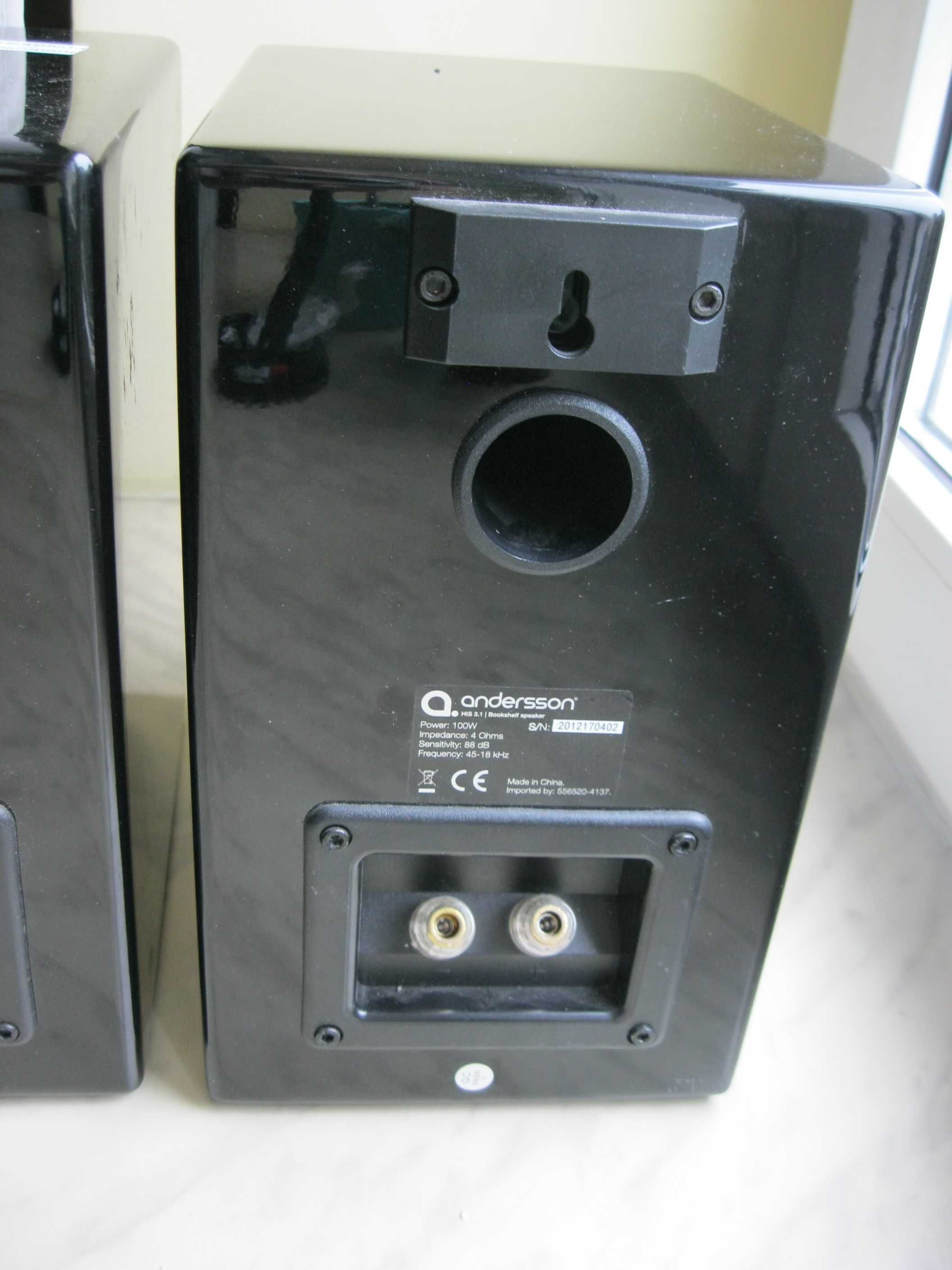 Kolumny monitory audio ANDERSSON made in Sweden (100W/4Ω/88 dB)
