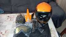 Kask oraz akcesoria