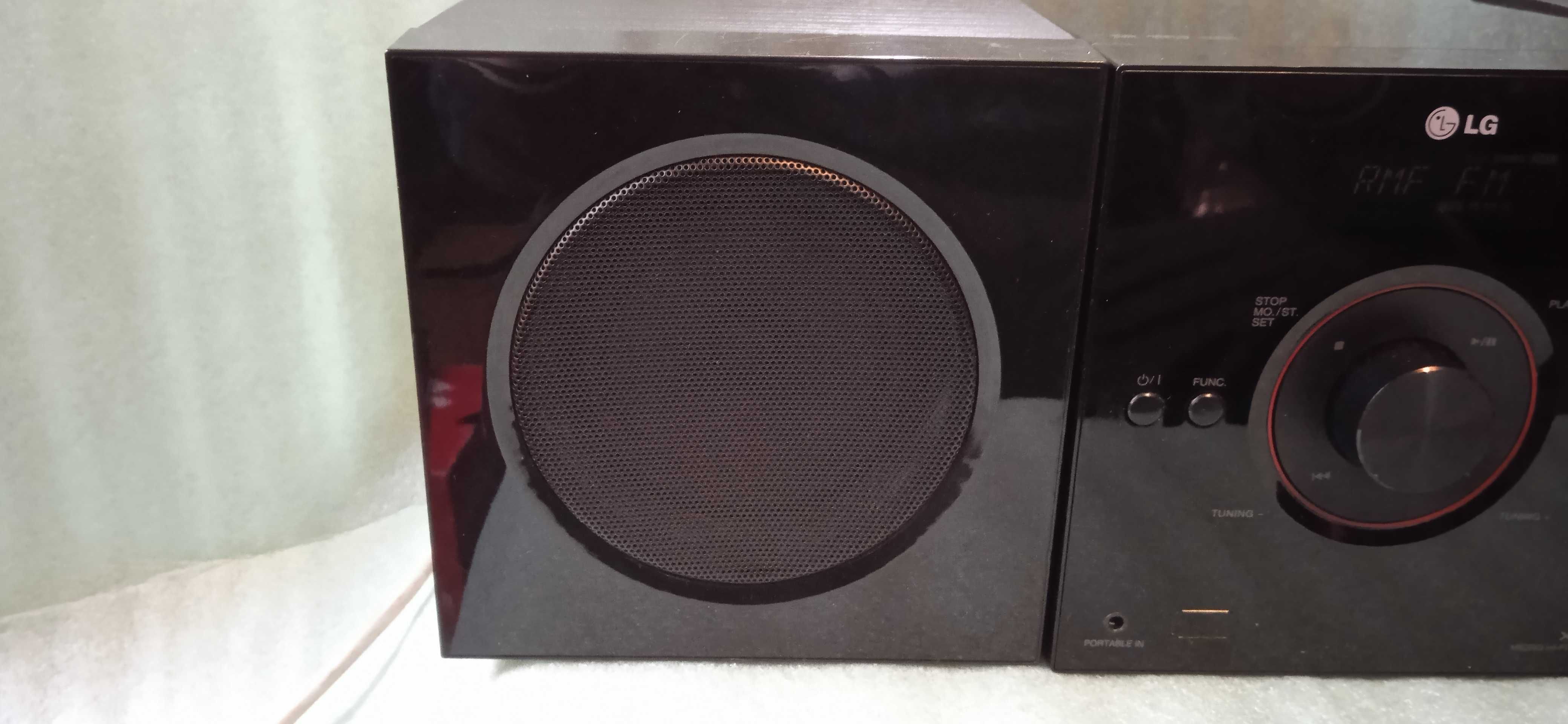 Zestaw audio-Wieża LG XA12-Złącze Portable In, MP3