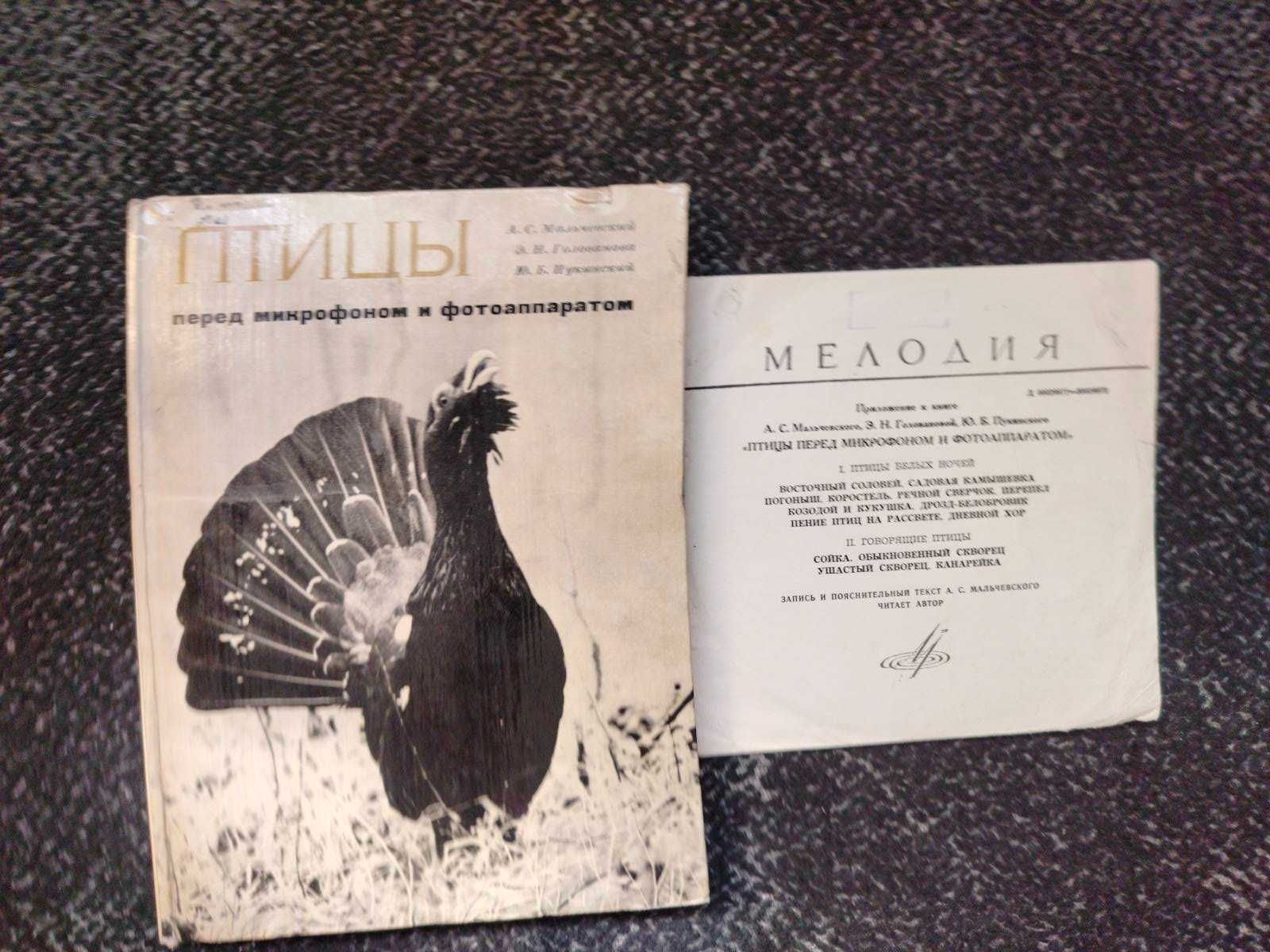 А.Мальчевский и др. Птицы перед микрофоном и фотоаппаратом. 1972г