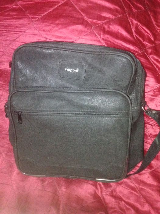 Сумка через плечо Коженая 30см на 30 см