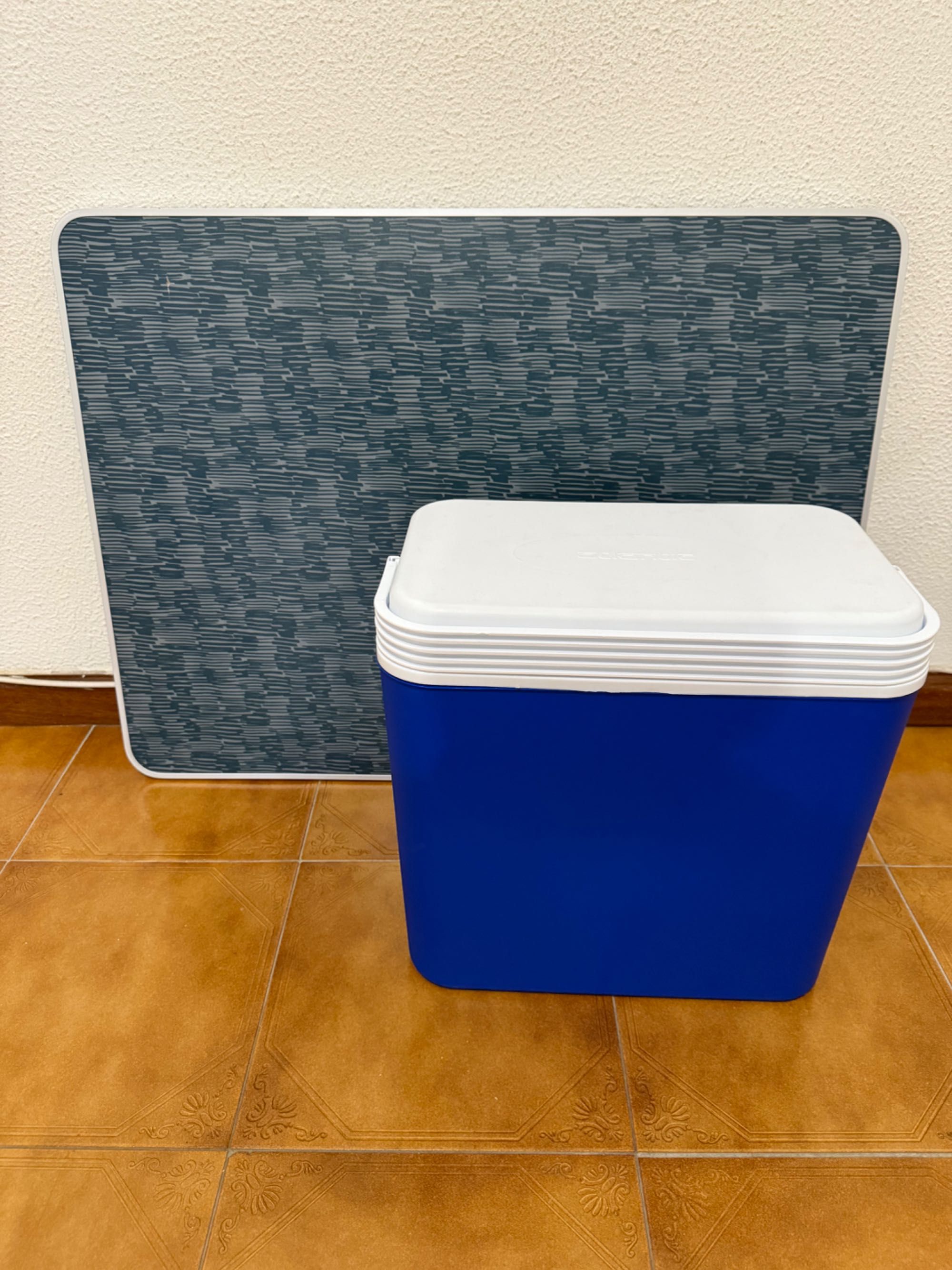 Mesa piquenique com Cooler