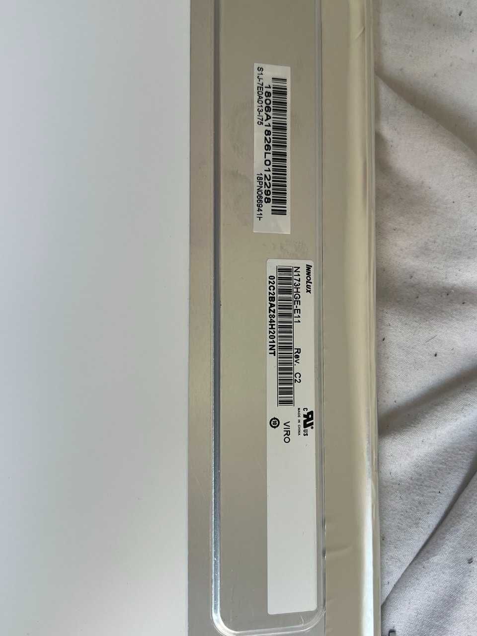 Matryca 17.3 1920x1080 N173HGE-E11 Rev. C2 eDP 30-pin.