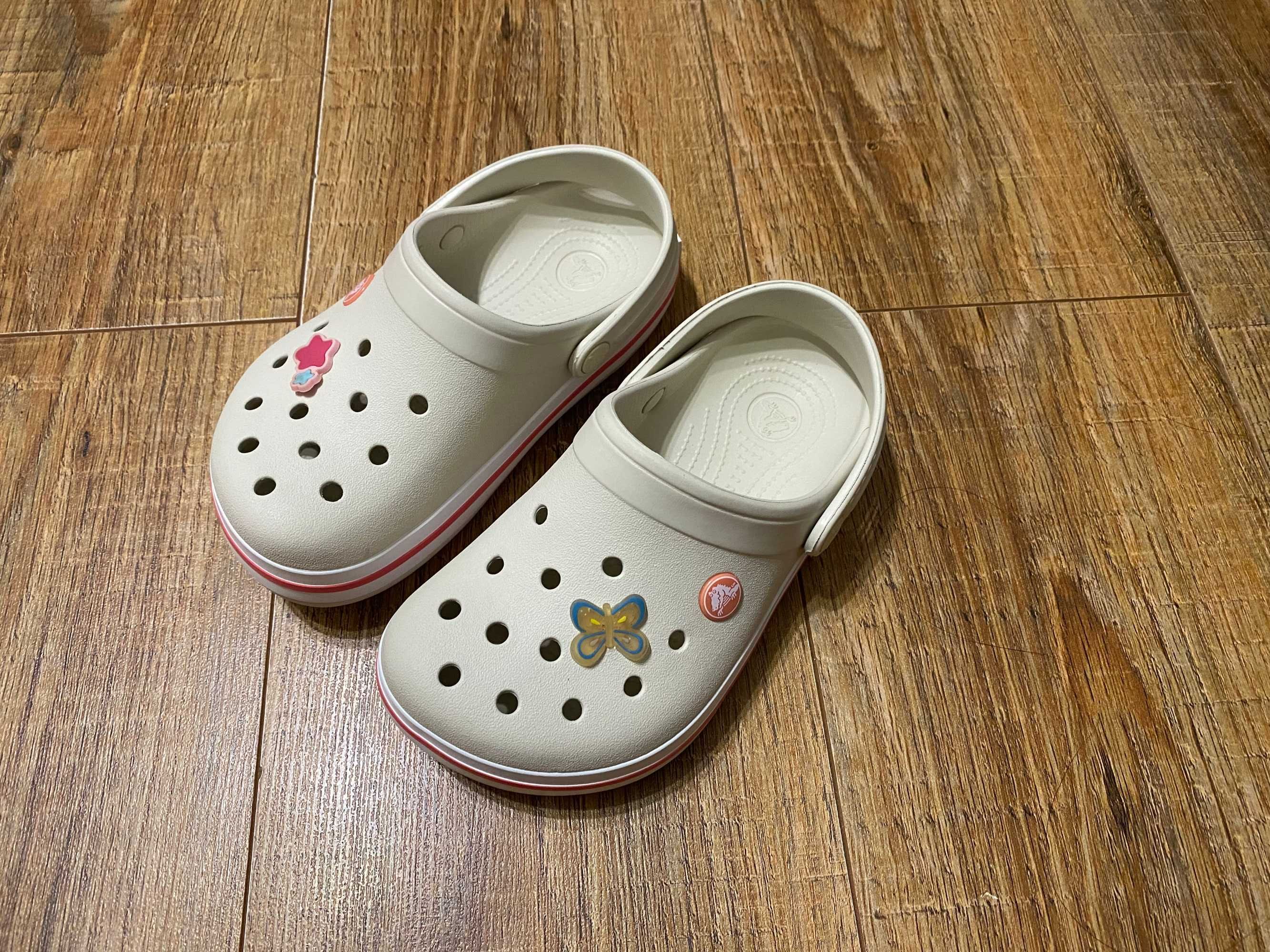 Crocs шлепки босоножки сандали детские на девочку сабо Крокс р.31 J-1