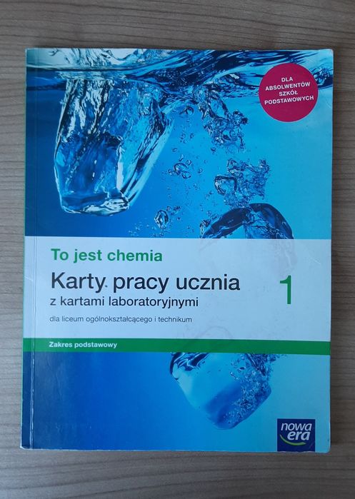 To jest chemia 1 karty pracy ZP Nowa Era