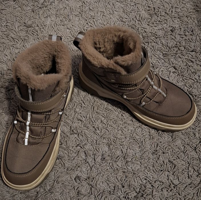 Зимові дитячі ботинки для дівчинки H&M / Зимние ботинки для девочки H&