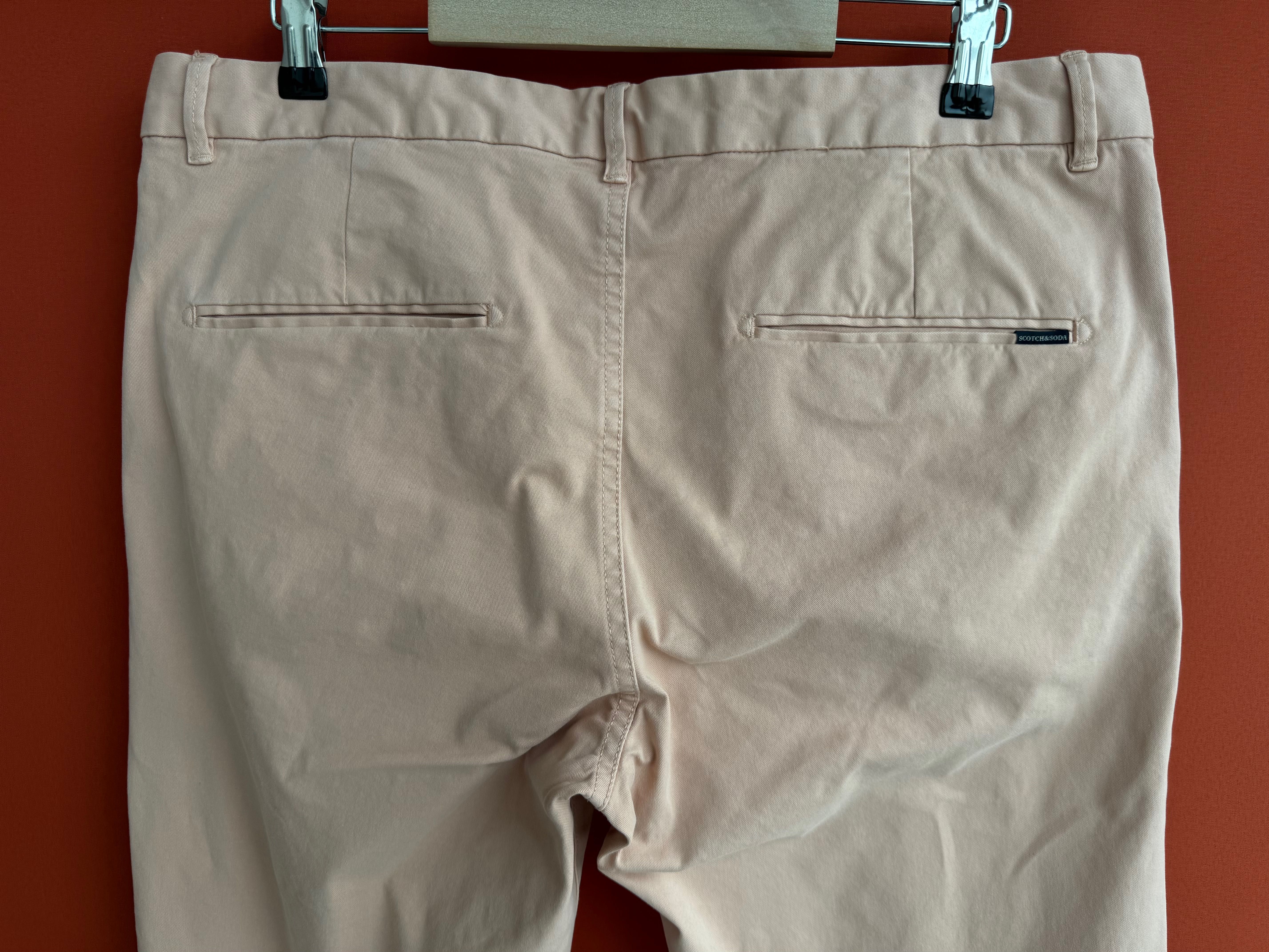 Scotch & Soda оригинал мужские брюки штаны чиносы джинсы размер 32 Б У